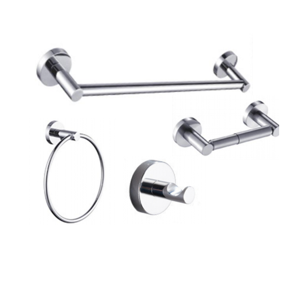 KDKIT019-Bathroom Accessories Set Zinc Alloy+Stainless Steel 