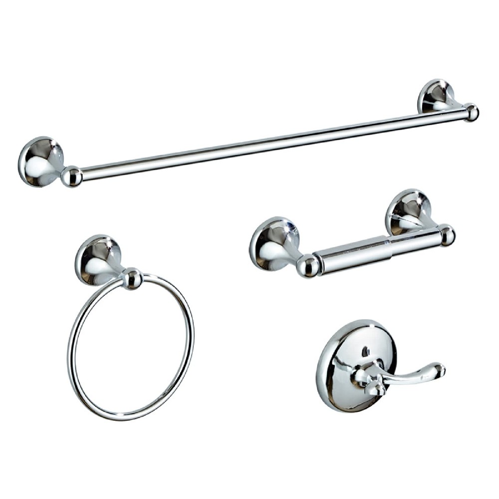 KDKIT020-Bathroom Accessories Set Zinc Alloy+Stainless Steel 
