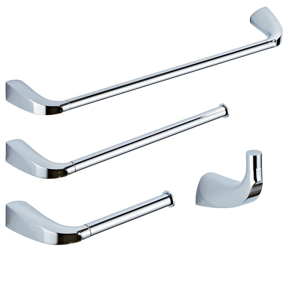 KDKIT021-Bathroom Accessories Set Zinc Alloy+Stainless Steel 