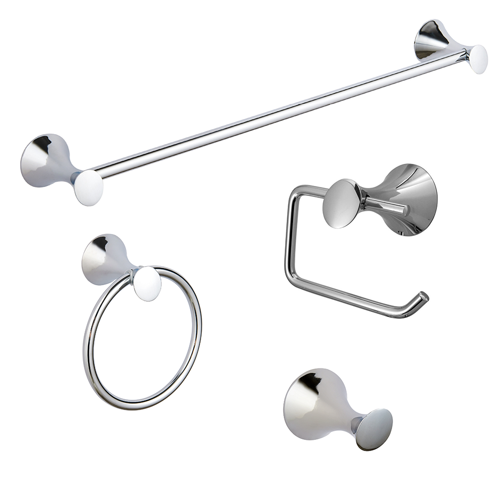 KDKIT023-Bathroom Hardware Set Zinc Alloy+Stainless Steel KDKIT019 