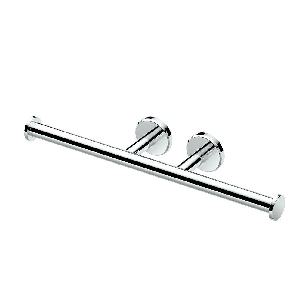 KDTP106 – Double Base Dual Toilet Paper Holder – 304 Stainless Steel 