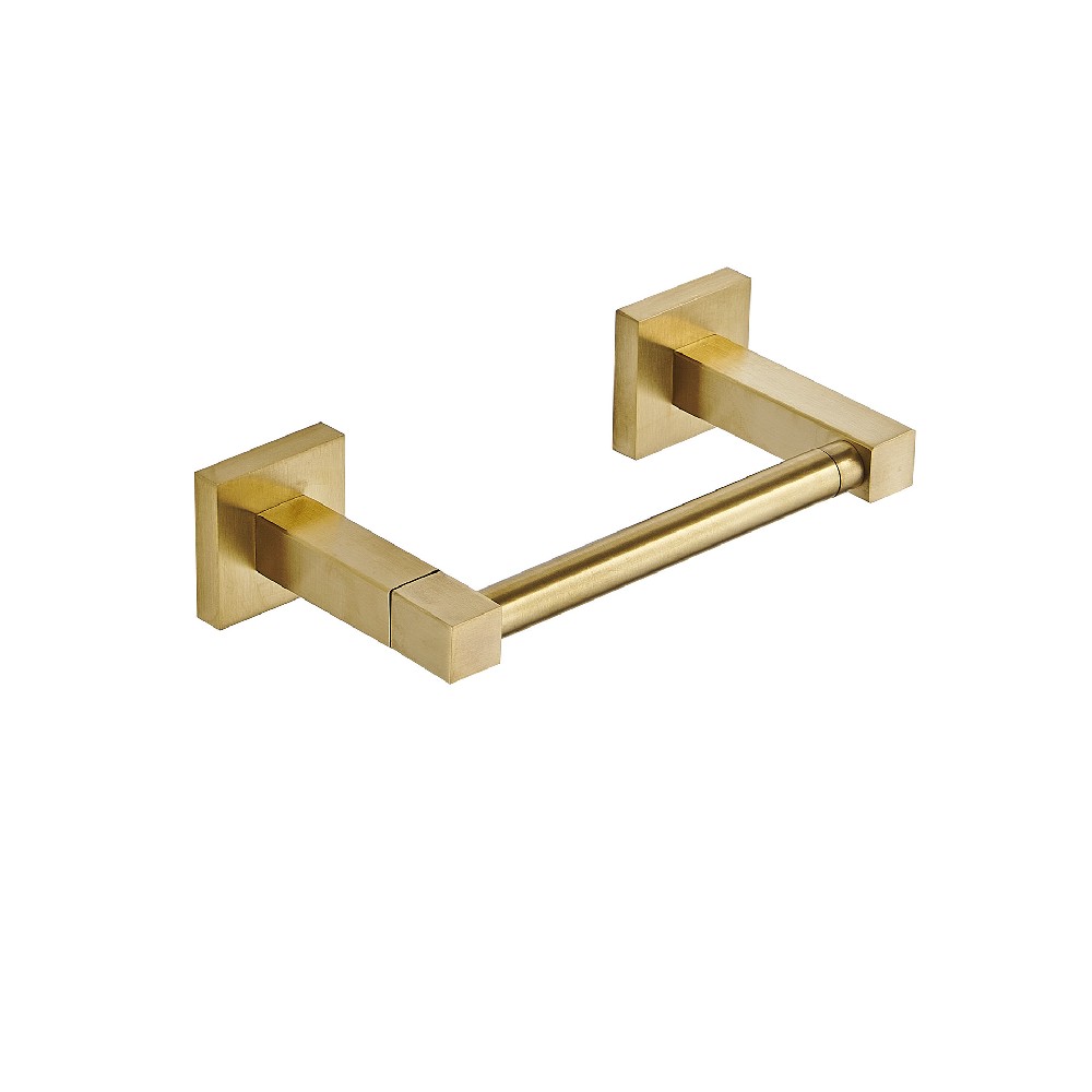 KDTP116 – Rotating Toilet Paper Holder with Double Square Base – 304 Stainless Steel