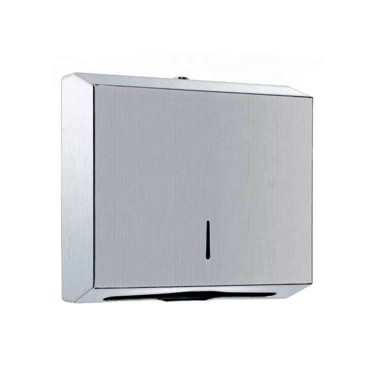 KDPD101 – Wall-Mounted Z-Fold Toilet Paper Dispenser – 304 Stainless Steel