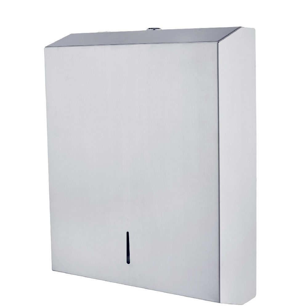 KDPD102 – Wall-Mounted Z-Fold Toilet Paper Dispenser – 304 Stainless Steel 