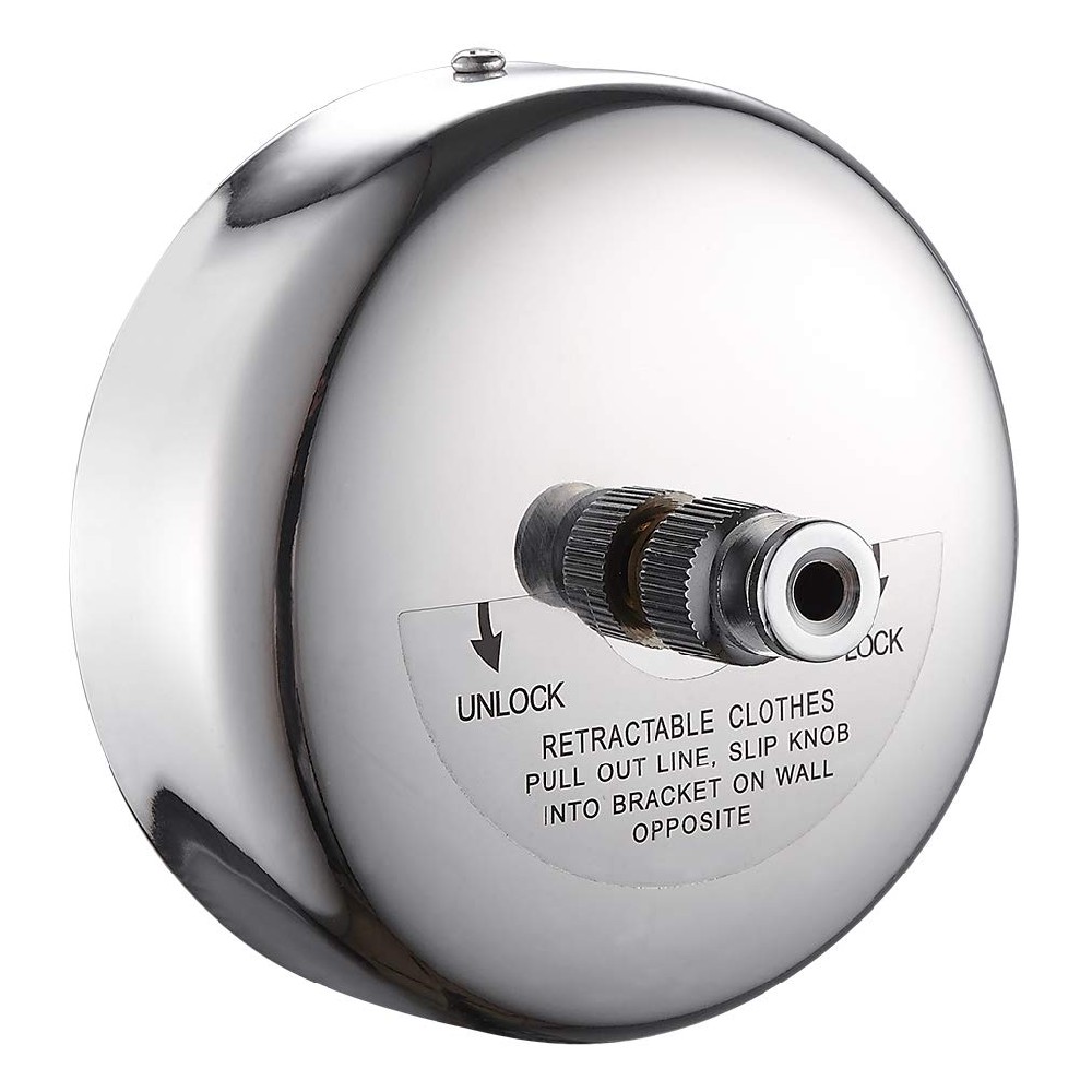 KDCL001 – Retractable Clothesline – 304 Stainless Steel – 2.8m Nylon Cord 